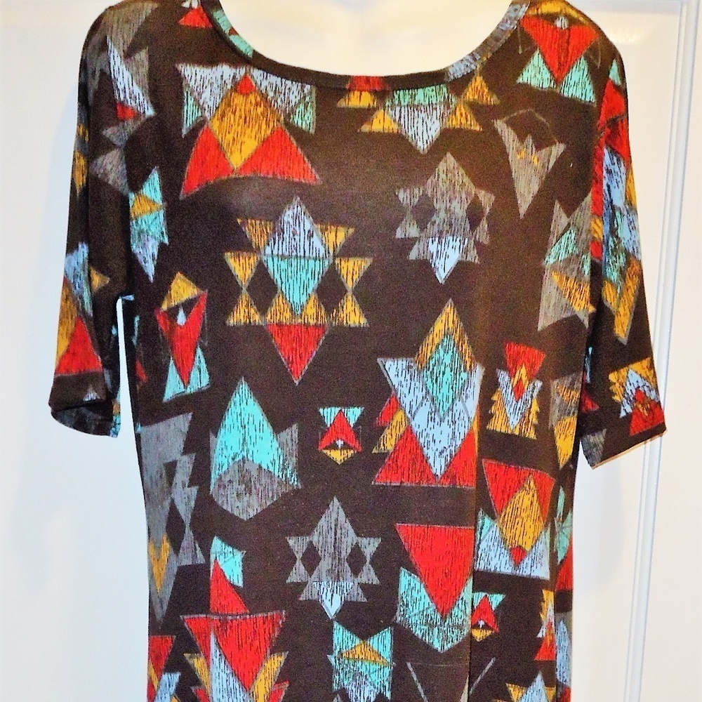 LULAROE "JULIA" BODYCON DRESS SIZE LARGE 12/14